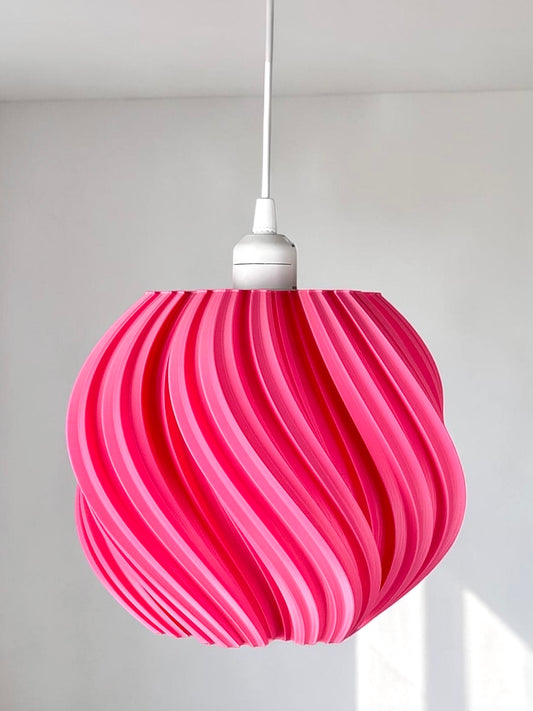 LIVA | Dekoratif Pembe Avize İskandinav Dondurma Avize Çalışma Yatak Odası Salon Avizesi
