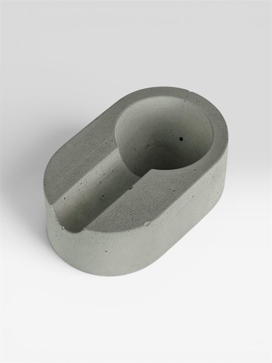 Puro Küllüğü - Endüstriyel Minimalist 25mm Geniş Hazneli Ağır ve Oturaklı Küllük