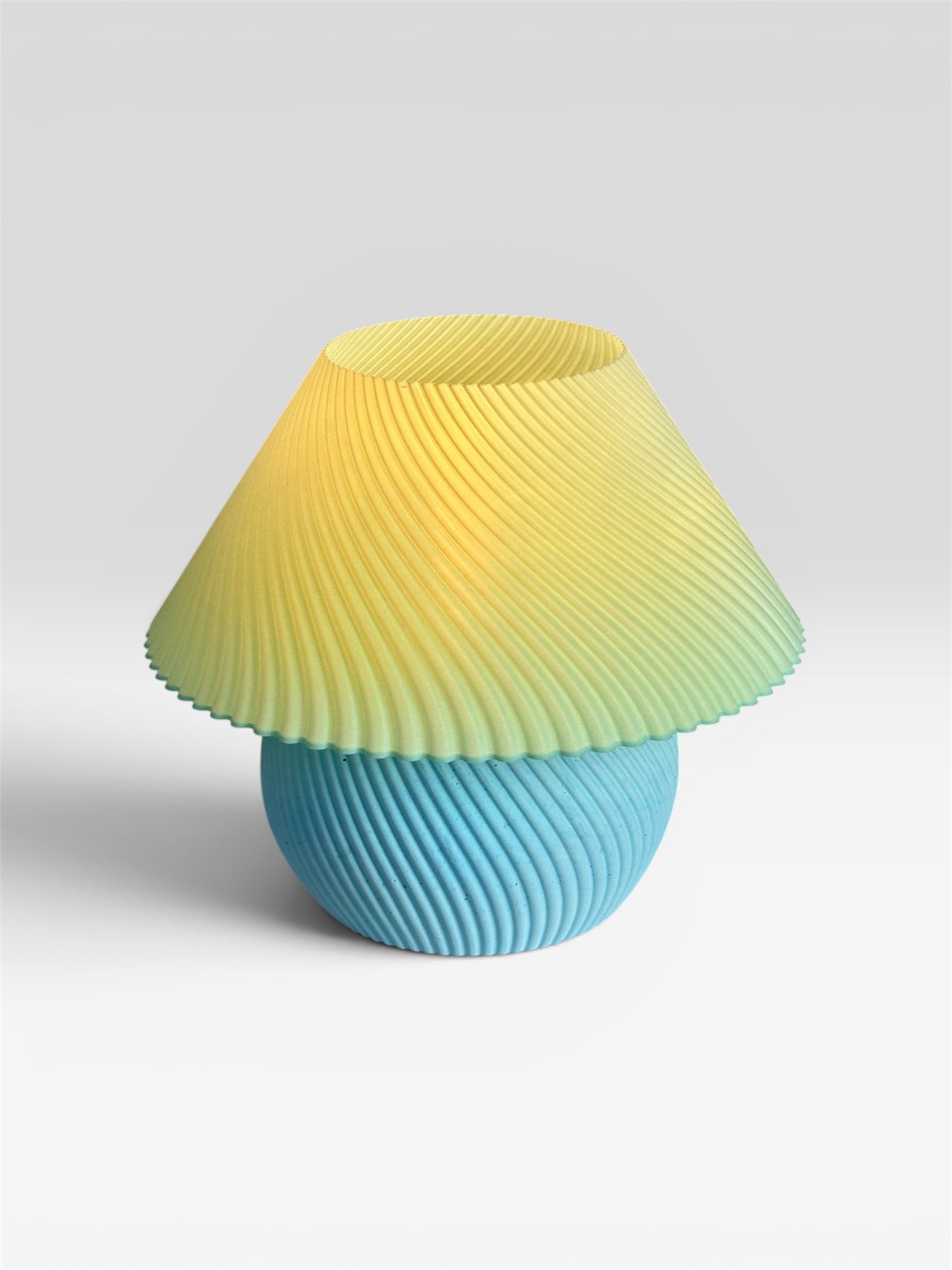 BLOOM | Flower-Shaped Retro Modern Decorative Table Lamp (Fuchsia & Teal)