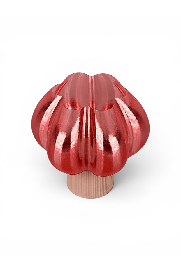 CORE-02 Şeffaf Abajur – Pembe – ürün görünümü