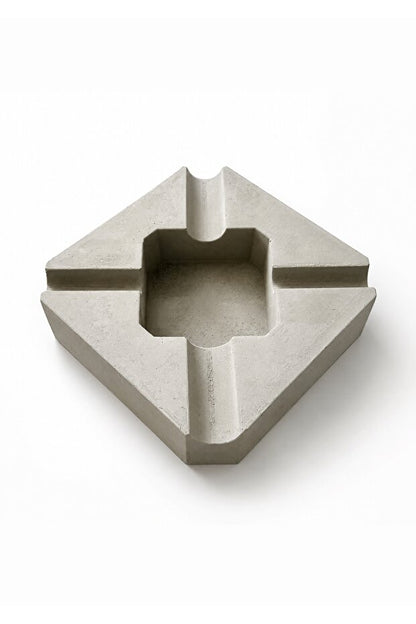 Kare Beton Küllük – 4 Oluklu, 16 × 16 cm – genel görünüm
